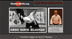 Desktop Screenshot of nantes-aikido.org