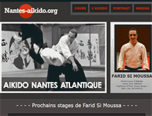Tablet Screenshot of nantes-aikido.org